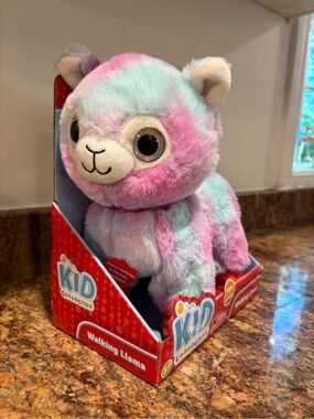 Kid Connections Walking Llama Toy - New In Box